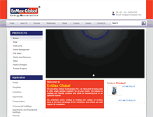 Tablet Screenshot of enmaxglobal.com